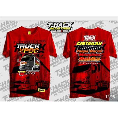 jual kaos truk xpdc kaos driver truck original baju kaos truck
