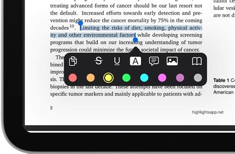 How To Highlight Text In A PDF On IPad Highlights