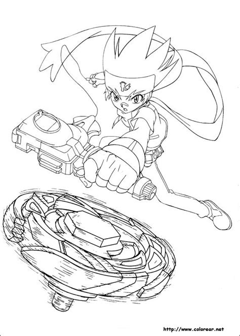 Dibujos Para Colorear De Beyblade