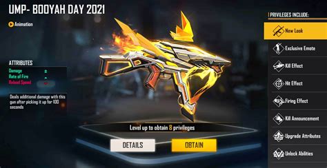 How To Get Booyah Day 2021 UMP Skin In Free Fire