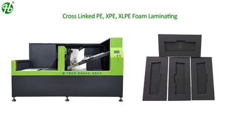 Epe Xpe Eps Epp Foam Inserts Laminator Lamination Laminating Machine