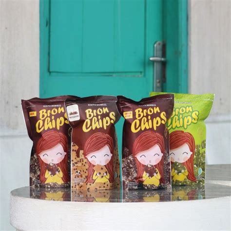 Jual Bronchips Bron Chips Keripik Brownies Shopee Indonesia