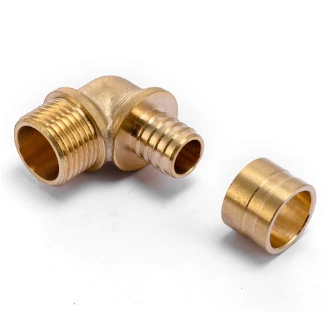 Aenor Certified Spanish Style Brass Sliding Pex Fitting For Pex Pipe