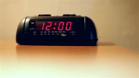 alarm flashing 12 o'clock Stock Footage Video (100% Royalty-free ...