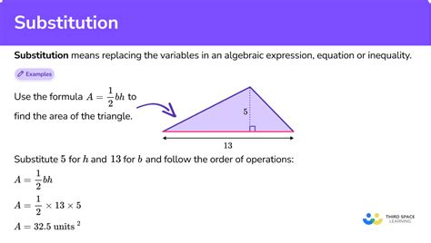 Substitution Elementary Math Steps Examples And Questions