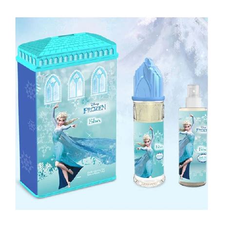 ESTUCHE DISNEY FROZEN ELSA NIÑA 2PZS 100ML EDT CREMA TU PERFUME EN