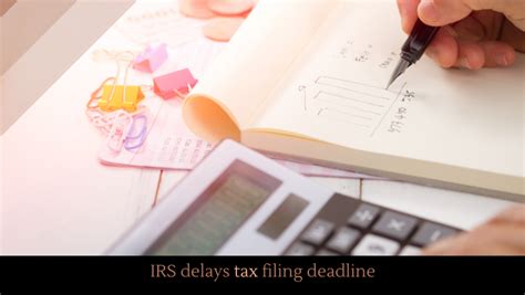 IRS delays tax filing deadline - Alltop Viral