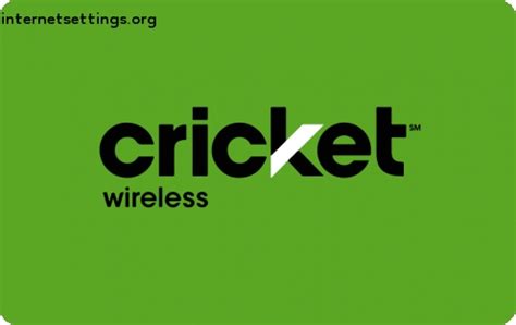 Cricket Wireless Apn Settings For Android And Iphone G G G