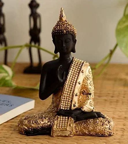 Gift Gallery Religious Polyresin Meditation Buddha Statue For Indoor