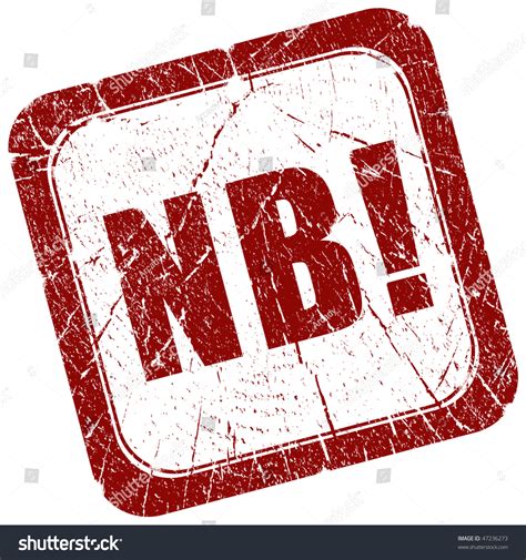 Nota Bene Stamp Stock Illustration 47236273 - Shutterstock