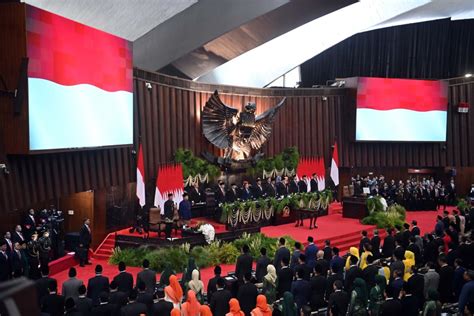 Foto Pelantikan Presiden Prabowo Subianto Dan Wakil Presiden Gibran