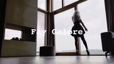 Fay Galore Latex Clad Glass Dildo Shaking Orgasm Scrolller