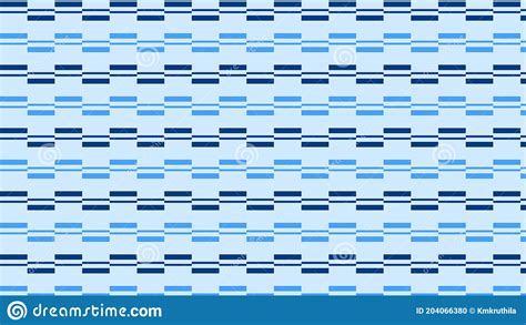 Blue Seamless Stripes Pattern Background Vector Graphic Stock