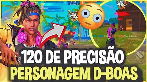 Personagem D Boas Melhor Personagem Para Precis O No Free Fire Youtube