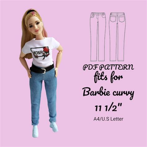 Curvy Barbie Clothes Etsy