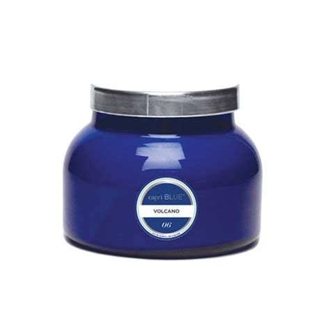 Capri Blue Volcano Blue Signature Jar 19oz Candle Berings