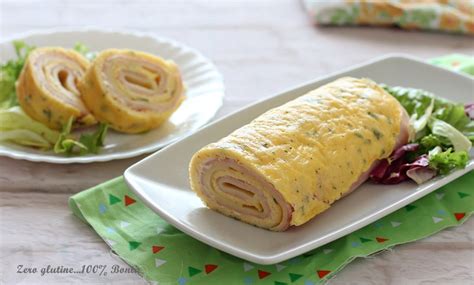 Frittata Arrotolata Ripiena Di Prosciutto Cotto E Scamorza Baked Dishes Food Ham And Cheese