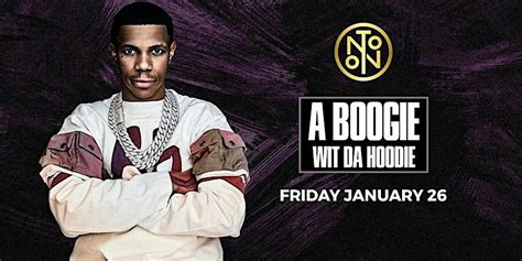 A Boogie Wit Da Hoodie Live At Noto Philly January 26, NOTO ...