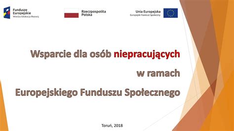 Wsparcie dla osób niepracujących w ramach Europejskiego Funduszu