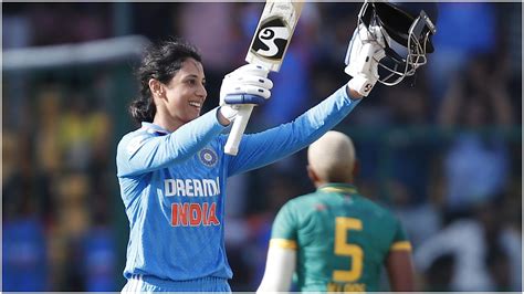 India S Vice Captain Smriti Mandhana Now Top In Both Odi And T I