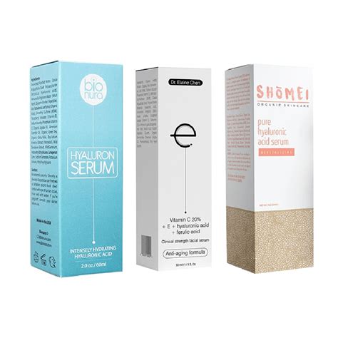 Hot Stamping Gold Foil Cosmetics Paper Box YBJ Cosmetic Packaging Manufacturer