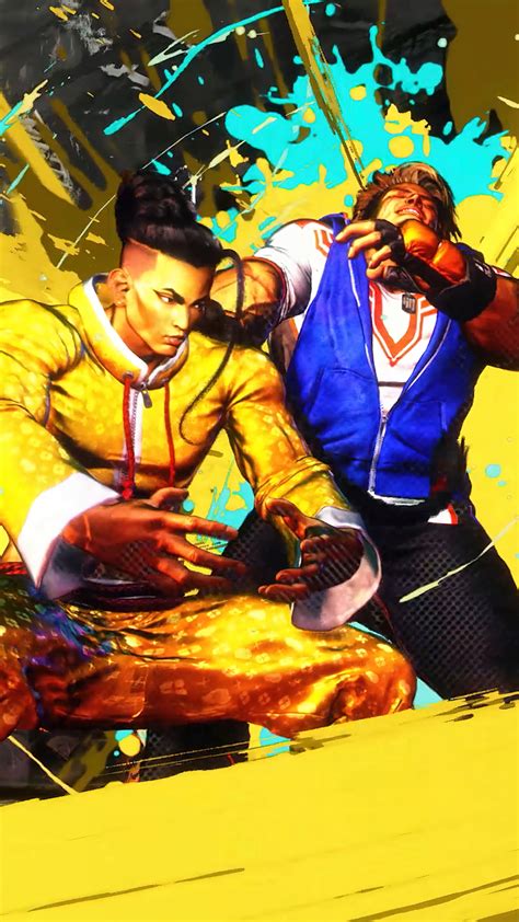 Street Fighter 6 Jamie Vs Luke 4k 3921h Wallpaper Iphone Phone