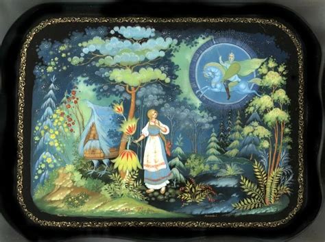 Палехская роспись морозко: фото, изображения и картинки