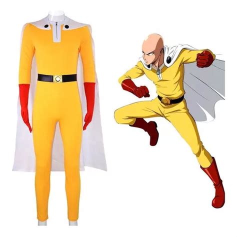 2023 Fantasia De Cosplay De One Punch Man Saitama Halloween