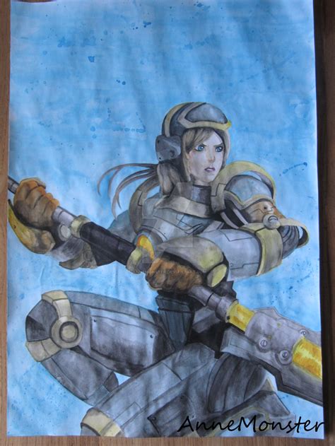 Steel Legion Lux painting by annemonster on DeviantArt