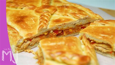 Empanada Gallega De At N Con Masa Casera Youtube