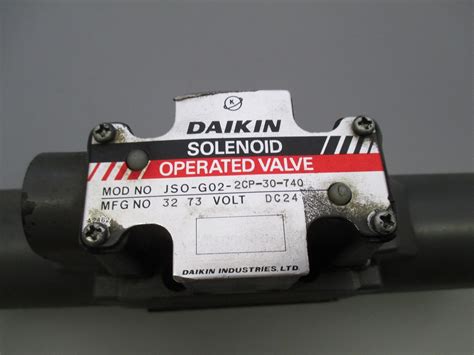 Daikin Solenoid Valve JSO GO2 2CP 30 740 For Sale Online EBay