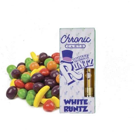 White Runtz Thc Vape Cartridges