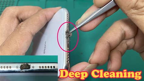 Satisfying Video Iphone X Usb Port Cleaning Deep Cleaned Iphone X Youtube