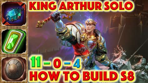 Smite How To Build King Arthur King Arthur Bluestone Pendant Solo