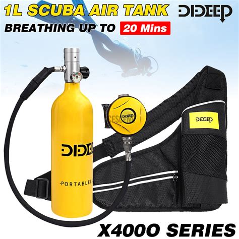 Dideep L Mini Scuba Cylinder Oxygen Tank Diving Equipement Underwater