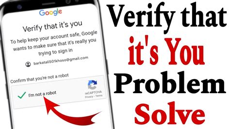 Verify It S You Gmail Problem Verify It S You Gmail Samsung Account