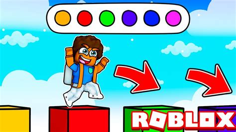 Roblox Easy Color Switch Obby Youtube