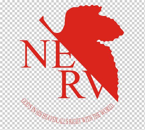 Logo nerv computer iconos diseño gráfico anime texto logo dibujos