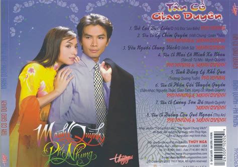 Album Mạnh Quỳnhphi Nhung Tân Cổ Giao Duyên Thế Giới Đĩa