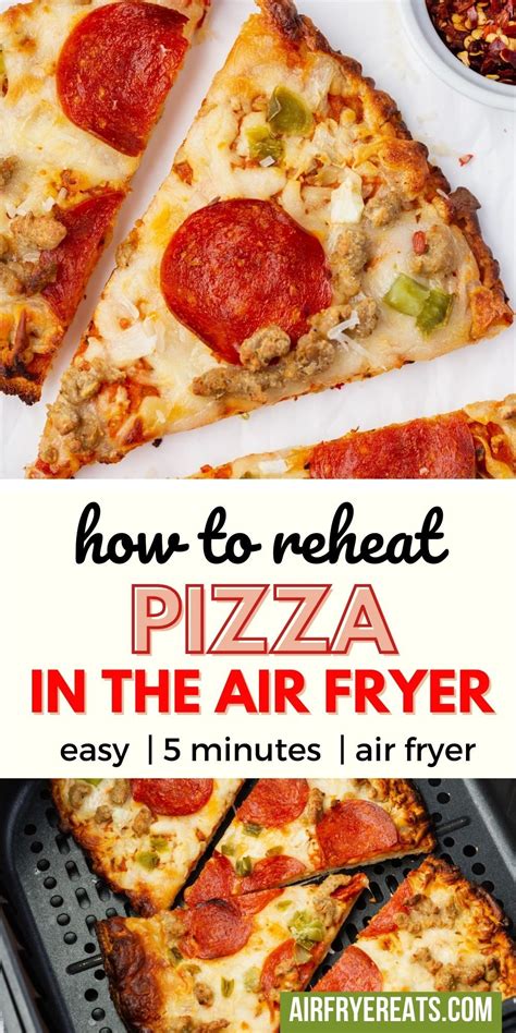 How To Reheat Pizza In Air Fryer Recipe Reheat Pizza Air Fryer