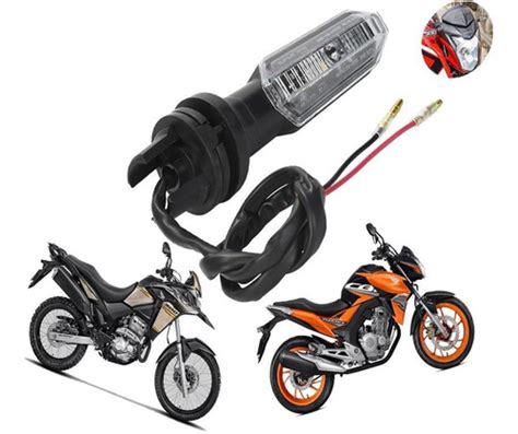 Kit 4 Pisca Seta Led Blindado Moto Xre 300 2019 A 2022 Parcelamento