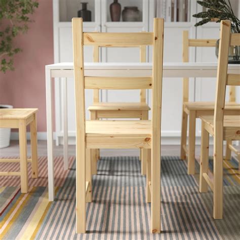 Стул деревянный - IKEA IVAR, 95х41х50 см, массив дерева, ИВАР ИКЕА за ...
