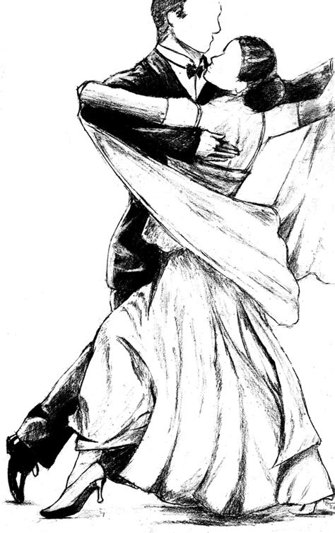 Couple Dancing Drawing at GetDrawings | Free download