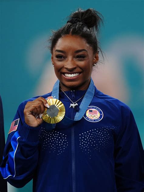 The Haters Hate It Simone Biles Reveals Hidden Meaning Behind Her Diamond Goat Paris Olympics