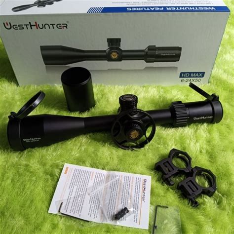 Jual Telescope westhunter HD MAX 6-24x50 sfir ffp zero stop | Shopee ...