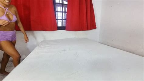 BBW BRUNETTE GIANT PUTTING PRINCESS SLAVE IN HER PLACE CLIP 1 BY