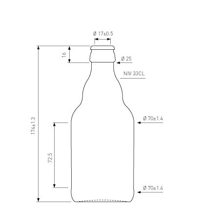 Bottiglia Di Birra Corona Cl Steinie Bianca