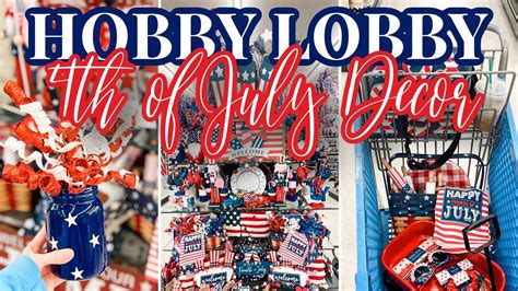 Summer Decorating Ideas 2023 🇺🇸 Hobby Lobby Summer Decor Finds