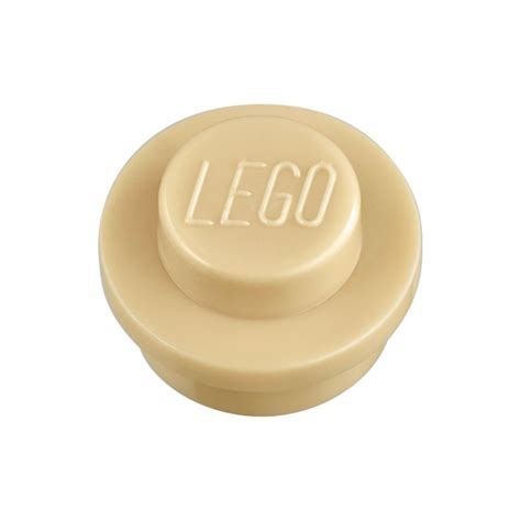 Lego® 6141, 30057, 34823, 4161734 plate round 1x1 tan