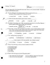 Exam 1 Solved Physical Geology GEOL 1114 Docsity